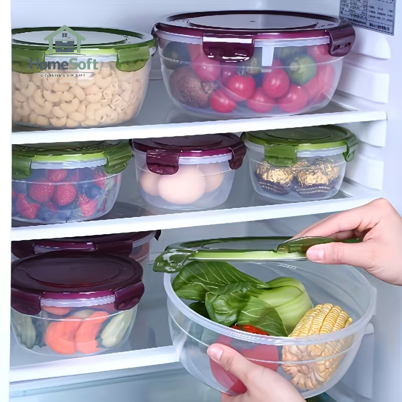 HomeSoft StackSeal™ Storage Set (4-Piece)