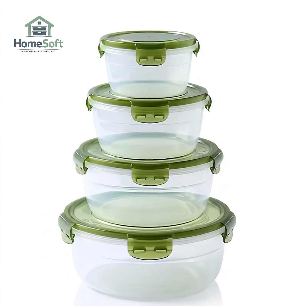HomeSoft StackSeal™ Storage Set (4-Piece)